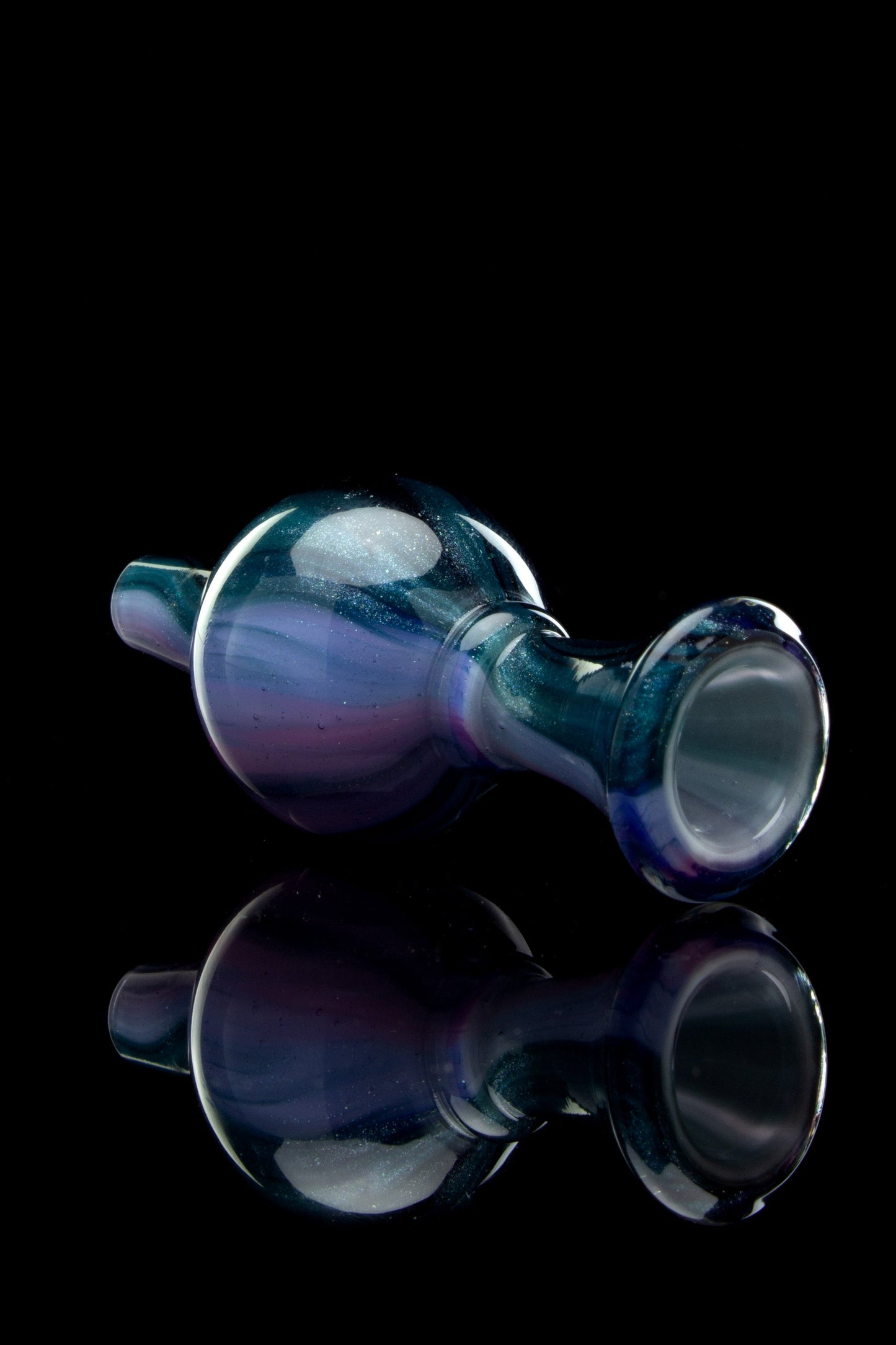 Purple Teal Blend Bubble Cap