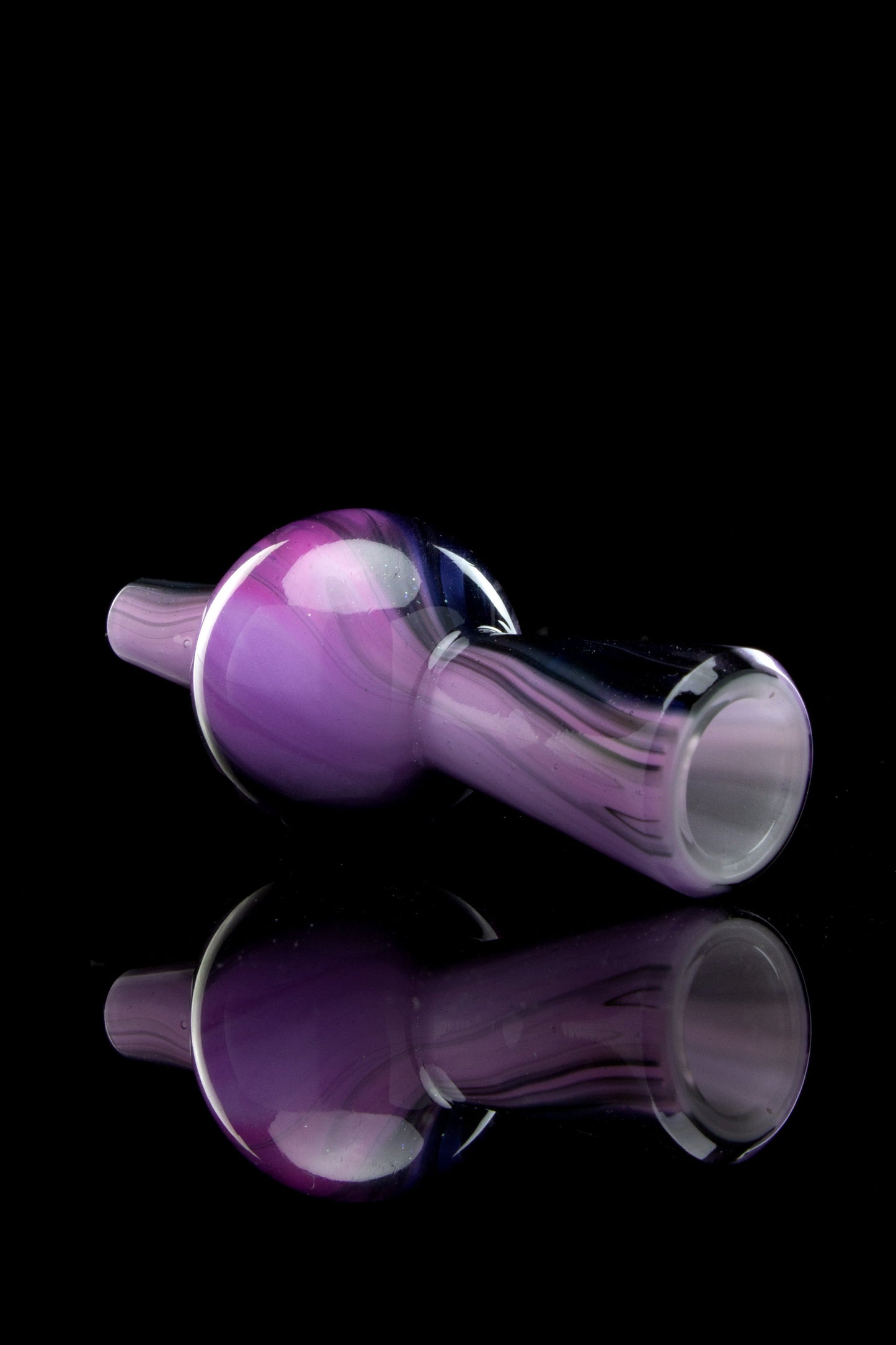 Purple Black Blend Bubble Cap